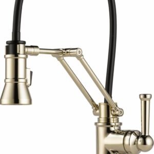 Artesso SmartTouch Articulating Kitchen Faucet - Polished Nickel 64225LF-PN Brizo