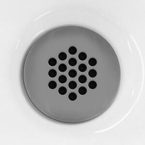 Grid Strainer Drain with Overflow - Chrome AC1459-110 Kalia