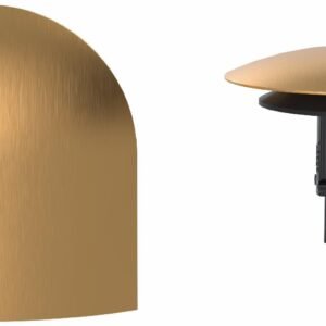 Clicker Waste & Overflow Trim Kit with Brass Bell SlideOn - Luxe Bronze TRB00Q-LB +osb