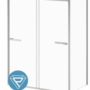 Akcess 2.0 36" x 79" Return Panel - Pure Nickel DR2076-125-005 Kalia