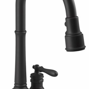 Artifacts Kitchen Faucet with Pulldown Spray - Matte Black 99260-BL Kohler