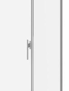 Koncept Evo 36" x 77 Return Panel - Chrome DR2050-110-005 Kalia