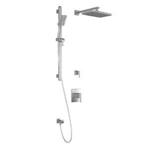 Grafik T2 Premia Thermostatic Shower System with Wall Arm (less valves) - Chrome BF1364-110-200 Kalia