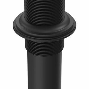 Push Drain Assembly with Porcelain Cap (Less Overflow) - Matte Black AC2143-160 Kalia