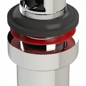 Clicker Vessel Bathroom Sink Drain - Chrome 3500Q-CP +osb