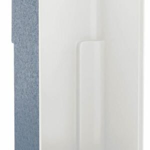 US36 Center Drain 1-Piece Shower - White 102613-000-002-000 Maax