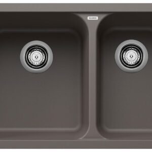 Vision U 1.5 Bowl Undermount Silgranit Sink - Volcano Gray 402937 Blanco