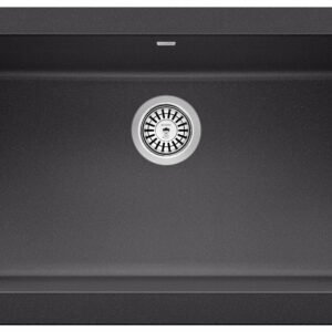 Vintera 30 1 Bowl Silgranit Apron Front Kitchen Sink - Anthracite 402581 Blanco