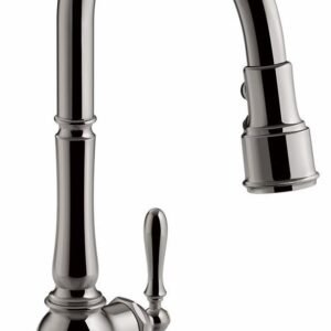 Artifacts Kitchen Faucet with Pulldown Spray - Vibrant Titanium 99259-TT Kohler
