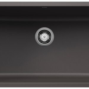 Precis 30 1 Bowl Silgranit Undermount Kitchen Sink - Cinder 403913 Blanco