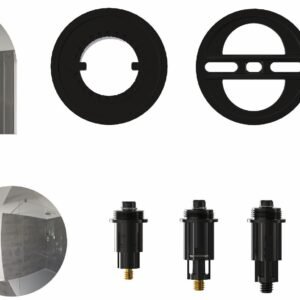 Universal RetroFit Clicker Waste & Overflow Trim Kit - Chrome URTK00Q-CP +osb