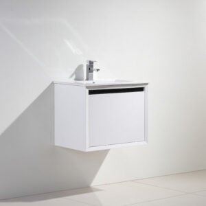 Modric 24" Wall Hung Vanity (Base Available and Sold Separately) - White DC770N-24W Duval