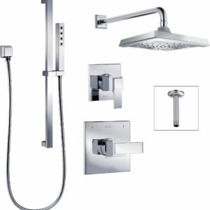 Ara Monitor 14 Series Shower Kit with stops - Chrome DF-KIT4-WS Delta