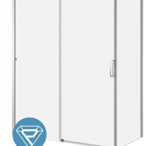 K3 32" x 77" Return Panel - Chrome DR2061-110-004 Kalia