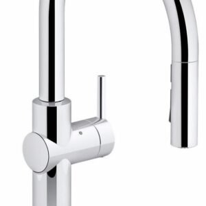 Crue Touchless Smart Kitchen Faucet with Pulldown Spray - Polished Chrome 22974-WB-CP Kohler