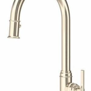 Southbank Kitchen Faucet with Pulldown Spray - Satin Nickel U.SB55D1LMSTN Perrin & Rowe