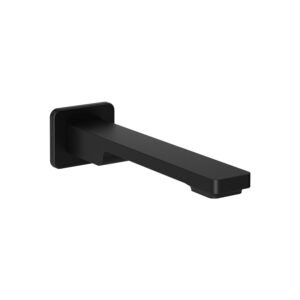 Kareo Square Tub Spout - Matte Black 106415-160 Kalia