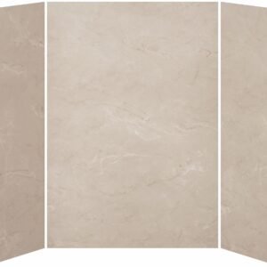 32 x 60 x 32 3-Panel Shower Wall Kit for Alcove Installation - Mineral 520 Gloss WA2012-520-001 Kalia