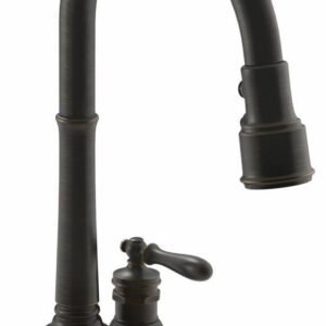 Artifacts Kitchen Faucet with Pulldown Spray - Oil-Rubbed Bronze 99260-2BZ Kohler