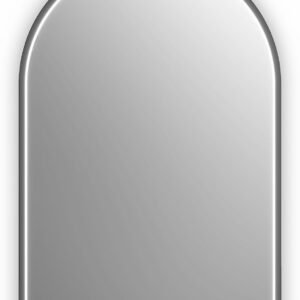 Nox 24" x 36" Arch LED Lighted Mirror - Black MR2202-570-001 Kalia