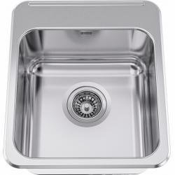 16-1/8" 1 Bowl Drop-In Kitchen Sink - Stainless Steel LBS4408P-1 Franke
