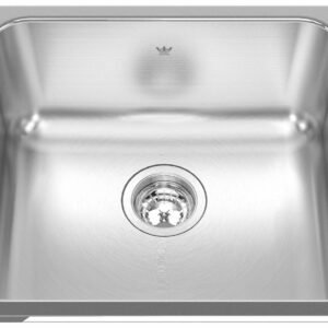 Steel Queen 20-1/8" 1 Bowl Drop-In Laundry Sink - Stainless Steel QSA1820-8 Kindred