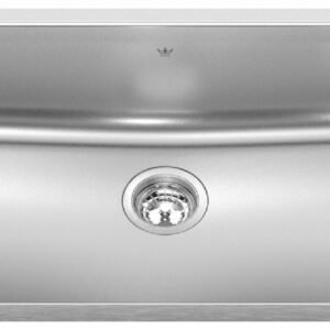Steel Queen 32-3/4" 1 Bowl Undermount Kitchen Sink - Stainless Steel QSUA1933-8 Kindred