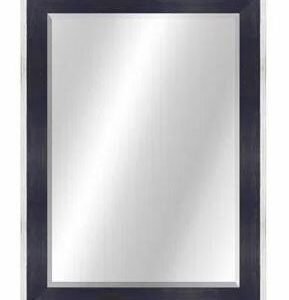 Irvin 36" x 24" Mirror - Black Ashtree 414-36MR-BA Duval