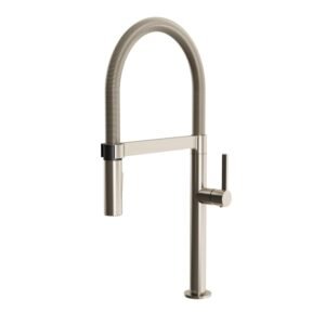 Exki Kitchen Faucet with Spring Pulldown Spray - Stainless Steel KF1548-130 Kalia