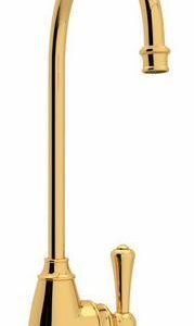 Georgian Era Filter Kitchen Faucet - Unlacquered Brass U.1625L-ULB-2 Perrin & Rowe