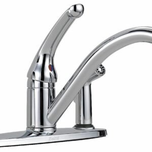 Classic Kitchen Faucet with Pulldown Spray - Chrome 336-DST Delta