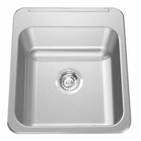 16-1/8" 1-Hole 1 Bowl Drop-In Kitchen Sink - Stainless Steel LBS4408P-1-1 Franke