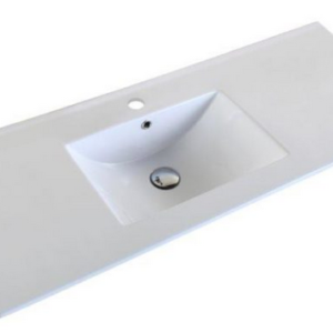 48" x 18" Ceramic Sink Top (UPC Approved) - White CTB4818 Duval