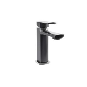 Grafik Single Hole Bathroom Faucet 1.5 GPM - Black/Chrome BF1290-150 Kalia
