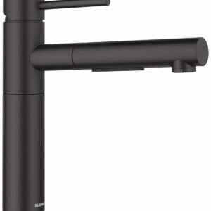 Alta II Kitchen Faucet with Pullout Spray - Matte Black 527560 Blanco