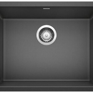 Precis 24 1 Bowl Silgranit Undermount Kitchen Sink - Anthracite 401879 Blanco