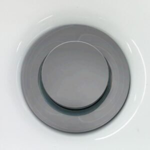 Push Drain for Bathroom Sink without Overflow - Chrome AC1322-110 Kalia