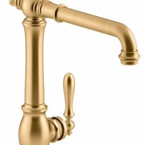 Artifacts Kitchen Faucet - Vibrant Brushed Moderne Brass 99266-2MB Kohler