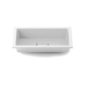 Komo Bathroom Vessel or Drop-In Sink - White FU1224-240 Kalia
