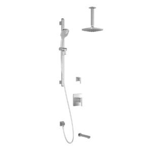 Grafik TD3 Thermostatic Shower System with Vertical Ceiling Arm - Chrome BF1609-110-001 Kalia