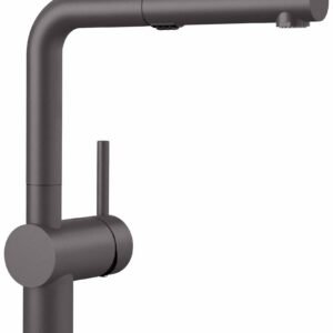 Linus Kitchen Faucet with Pullout Spray - Cinder 526369 Blanco
