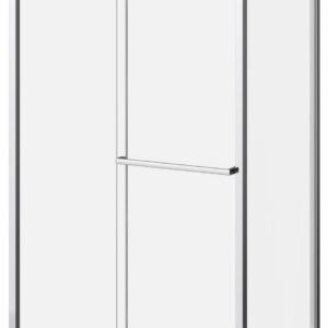 Balancia 32" x 79" Return Panel for Corner Installation - Bright Chrome DR1855-115-003 Kalia
