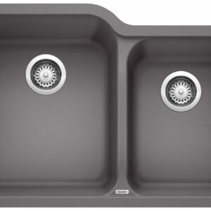 Vision U 1.75 Bowl Undermount Silgranit Sink - Cinder 401395 Blanco