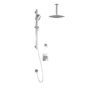 Grafik TD2 Plus Thermostatic Shower System with Vertical Ceiling Arm - Chrome BF1431-110-101 Kalia