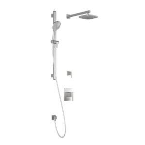 Grafik TD2 Thermostatic Shower System with Wall Arm (less valves) - Chrome BF1499-110 Kalia