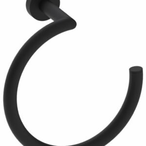 Oslo Towel Ring - Matte Black 144463-48 Kartners
