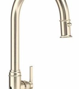 Southbank Touchless Kitchen Faucet with Pulldown Spray - Satin Nickel U.SB53D1LMSTN Perrin & Rowe
