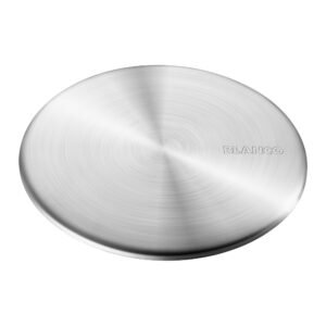 Cap Flow Strainer Cover - Pvd Steel 517666 Blanco