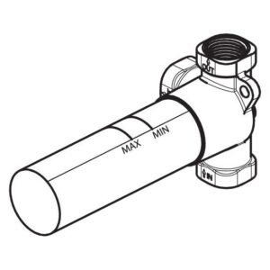 1/2" Volume Control Rough-In 103249 Kalia