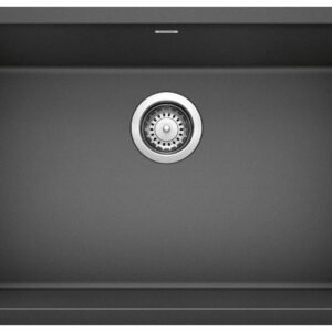 Precis 27 1 Bowl Silgranit Undermount Kitchen Sink - Anthracite 401888 Blanco
